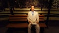 Tom Hanks Wax Statue