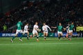 Tom Hardwick at the Under 20 Six Nations match between Ireland and England at the Irish Independent Park Royalty Free Stock Photo