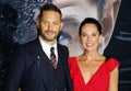 Tom Hardy and Kelly Marcel Royalty Free Stock Photo