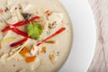 tom kha gai soup Royalty Free Stock Photo