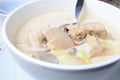 Tom kha kai -chicken in coconut milk soup