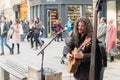 Tom McNair Woodsmoke Street Preformer A Royalty Free Stock Photo