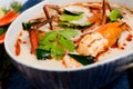 Tom Yum Goong spicy soup