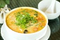 Tom Yum Goong - Thai hot and spicy soup seafood with shrimp - Thai Cuisine