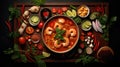 Tom Yum Kung, delicious Thai food of Thailand