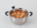 Tom Yum Kung ,spicy shrimp soup Royalty Free Stock Photo