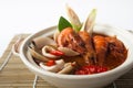 Tom yum seafood soup Royalty Free Stock Photo