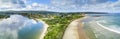 Tomakin beach coastal Panorama