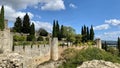 Tomar Aqueduct templar castle Portugal historic Royalty Free Stock Photo