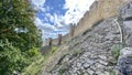 Tomar Aqueduct templar castle Portugal historic Royalty Free Stock Photo