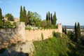 Tomar landmark cloister Convento de cristo christ convent, Portugal Royalty Free Stock Photo