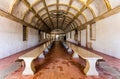 Refectory dining room in the Convent of Christ in Tomar, Portu