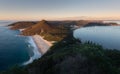 Tomaree Head summit walk in Nelson Bay, Australia Royalty Free Stock Photo