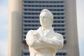 Tomas Stamford Raffles statue, Singapore Royalty Free Stock Photo