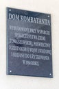 Information about Combatant`s house Polish: Dom Kombatanta.