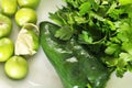 Tomatillo salsa ingredients