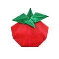 Tomato abstract origami Royalty Free Stock Photo