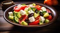 tomato bowl healthy food greek