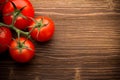 Tomato bunch. Royalty Free Stock Photo