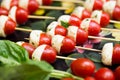 Tomato Caprese Skewers Royalty Free Stock Photo