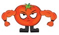 Tomato cartoon character
