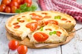 Tomato cheese pie