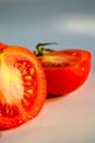 Tomato chop Royalty Free Stock Photo