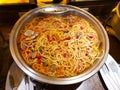 Spaghetti with Clams and Tomatoes.