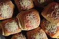 Tomato Filled Cheese Bread Royalty Free Stock Photo