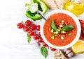 Tomato gazpacho soup