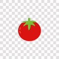 tomato icon sign and symbol. tomato color icon for website design and mobile app development. Simple Element from gastronomy set Royalty Free Stock Photo