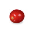 Tomato isolate on white background. with clipping paths