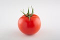 Tomato isolated on white background. With clipping path. Full de Royalty Free Stock Photo