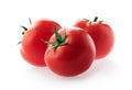 Tomato isolated on white background with clipping path Royalty Free Stock Photo