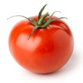 A fresh Tomato Isolated on White Background Royalty Free Stock Photo