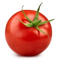 Tomato isolated on white Royalty Free Stock Photo