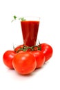 Tomato Juice And Fresh Tomatoes