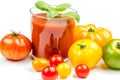 Tomato Juice and Fresh Tomatoes