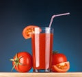 Tomato juice Royalty Free Stock Photo