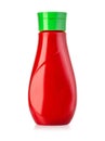 Tomato Ketchup bottle isolated Royalty Free Stock Photo