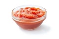 Tomato Ketchup In Piala Isolated
