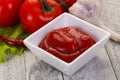 Tomato ketchup sauce Royalty Free Stock Photo