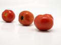 Tomato in line Royalty Free Stock Photo