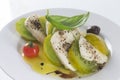 Tomato Mozzarella salad Royalty Free Stock Photo