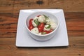 Tomato Mozzarella Salad Royalty Free Stock Photo