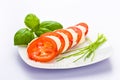 Tomato mozzarella Royalty Free Stock Photo