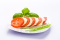 Tomato mozzarella Royalty Free Stock Photo