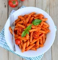 Tomato Pasta Royalty Free Stock Photo