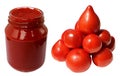 Tomato paste Royalty Free Stock Photo