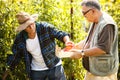 Tomato picking up Royalty Free Stock Photo